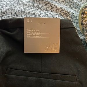 H&M slim slack pant
